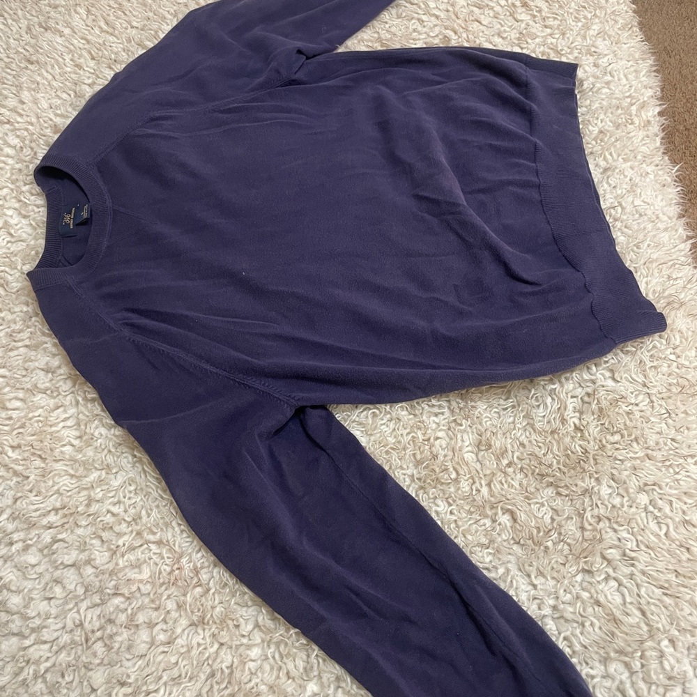Brooks Brothers Lavender Crewneck Sweater